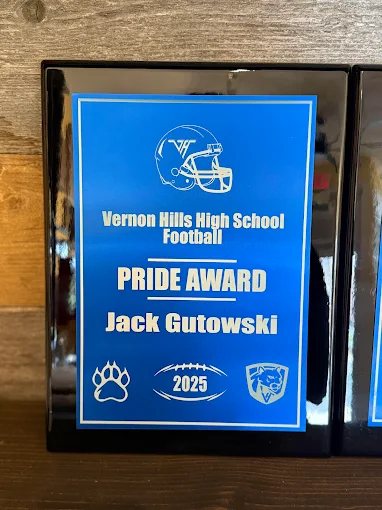 Vernon Hills High School Football Pride Award